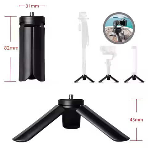 Desktop Tripod for DJI Pocket 2 3 GoPro Action 2 4 Camera for DJI Pocket 2 3 Osmo Mobile 6/5/4/3/2 S