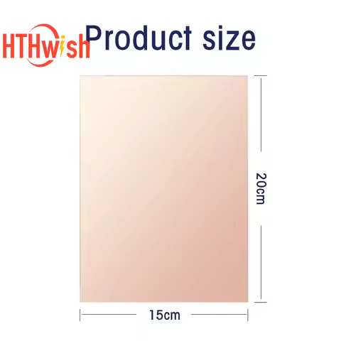 1PCS PCB FR4 15X20CM Prototype Pcb Board Glass Fiber FR4 Copper Clad Sheet 15*20CM Printed Circuit f