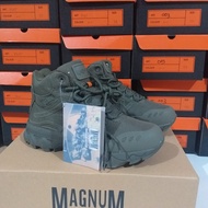 Sepatu Boots Magnum SCG / Hijau Army Model Tali 6 inch  ( Tactical Boots )