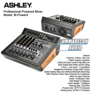 Power Mixer Ashley M Power4 Original Mixer 4 Channel Bluetooth Murah