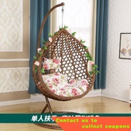 Home Balcony Hanging Basket Rattan Chair。Outdoor Adult Glider。Swing Bird's Nest Rocking Chair Indoor Outdoor Rattan Chai