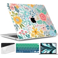TWOLSKOO for M4 MacBook Air 13.6 inch Case 2025-2022 Release M4 A3240 M3 A3113 M2 A2681, Plastic Har