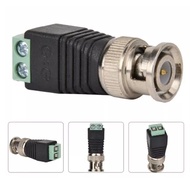 [100 PCS] CAT5 / CAT6 to BNC RG59 Coaxial Video Balun Connector Converter Adaptor for CCTV Camera Us