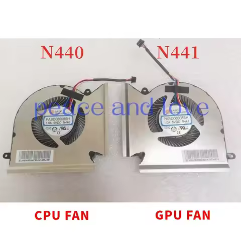 New GPU CPU Cooling Fan 1.0A 5VDC For MSI GE66 GP66 GL66 MS-1541 MS-1542 PABD08008SH N441 N440