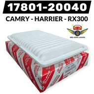 Filter Udara Toyota Camry 2001-2006 - Toyota Harrier XU10 OEM 17801-20040