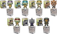 Funko Pop Teenage Mutant Ninja Turtles Secret of The Ooze + Protector: Pop! Movies Vinyl Figure (Gift Set Bundled with ToyBop Brand Box Protector Collector Case) (Set of 7)