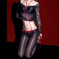 178CM tall date underwear with integrated stockings, detachable oil gloss pantyhose, inner underwear