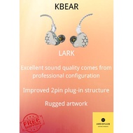（100% Original genuine)KBEAR LARK earphone KBEAR魁宝云雀入耳式耳机