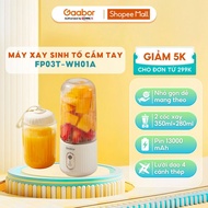 Handheld blender FP03T-WH01A Gaabor - USB charging, compact design, convenient and easy to clean