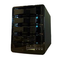 HORNETTEK 2.5吋/3.5吋HDD USB3.0+eSATA 4bay硬碟抽取式外接盒