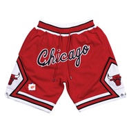 JU/ST DON BULLS SHORTS RED "CHICAGO"