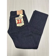 IRON HEART 634Z 21oz Extra Heavy Selvedge Denim Jeans W32 L34 New Unworn Tag Attached