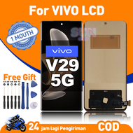 LCD Vivo V29 5G Original asli hp Touchscreen Mencegah Layar Meledak FHD Kualitas Terbaik