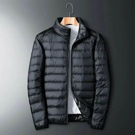 Ultra Light White Duck down Jacket Men Waterproof Casual Por แจ็คเก็ตขนเป็ดสีขาวน้ำหนักเบาสำหรับผู้ช