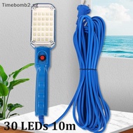 <TBSG>   Portable 7W 30LED Workshop Flashlight 220V Garage Work Light Repair Inspection Lamp 10M Pow