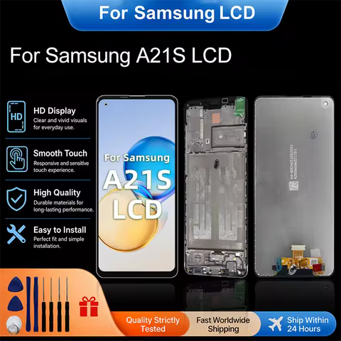 6.5" IPS LCD For Samsung Galaxy A21S Display A217F A217 LCD Touch Screen Digitizer Display For Galax