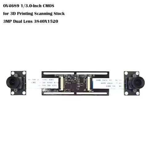 3840x1520 3MP HD OV4689 USB Camera Module Binocular Synchronous display 30FPS MJPG, YUY2 UVC-complia
