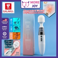 Japan GALAKU Lady AV Body Heat Vibrator Vibrating Stick Massager Masturbation Sex Toy Alat Melancap 