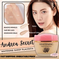 Face ✻Authentic Andrea Secret Sheep Whitening Placenta Foundation Cream Beauty Make Up Cream 70g✶