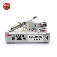 NGK Iridium Platinum spark plug DILKAR8P8SY 92411 for the 10th generation of Accord Acura OE 12290-6