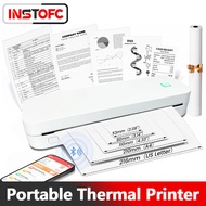 Marklife D210 Inkless Thermal Printer Wireless Bluetooth Portable A4 Printer For Home Study/Work