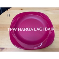Tupperware Blossom Plate  Set (4pcs) / Pinggan Makan / Dinnerware Murah