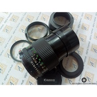 SMOOTH RARE Manual Tele Fixed Lens Canon nFD 135mm f2.8 SHARP BOKEH FD Canon EOS M Nikon Z Pentax so