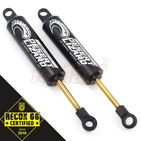 Yeah Racing 90mm Desert Lizard Two Stage Internal Spring Damper Pair For 1/10 Crawler 'G6 Certified'