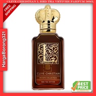 💯% Clive Christian L Red Tea Vetiver Parfum 50ml Perfume for Men & Women