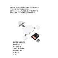 Magnetic Triangle Card Reader Multifunctional High-Speed Transmission Support TF/SD Card Suitable fo