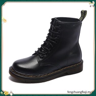 DR. MARTENS Premium Dr. Children's Boots Black Martens Kids Kasut Boot Budak Lelaki