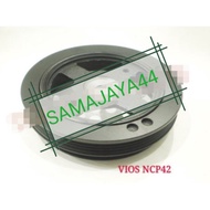 TOYOTA VIOS NCP42 CRANK SHAFT PULLEY, MAIN PULLY ( RUBBER )