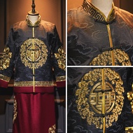 Men Xiuhe Clothing Men Chinese Groom Clothing Boys 2023 New Style Wedding Clothing Men Style Xiuhe M