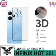 GARSKIN INFINIX HOT 30i FREE SKIN HANDPHONE CARBON 3D