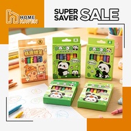 HOME HAVEN Krayon Warna DIY Kids Crayon Set Mini Panda and Capybara Colorful Educational Fun Paintin