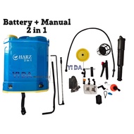 Harz Knapsack Power Sprayer Pam Racun Galas 16L / 18L (Manual / Battery / 2 IN 1)