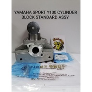 YAMAHA Y100 / SPORT - CYLINDER BLOCK ASSY STANDARD ( FREE TOP SET GASKET) - FURIOUS ONCE