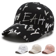 Silver Letters Women Baseball Cap Woman Fashion Cap 381