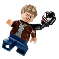 sh1063 Lego Marvel Super Heroes Spider-Man 76324 - Eddie Brock with Venom Head Minifigure - New