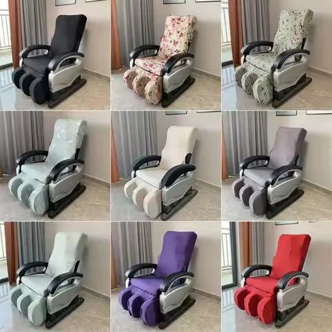 Elastic Massage Chair Cover Protector Chair Soft Stretch Removable Washable Reclining Chair Electric