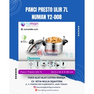 Numan Y2-008 7L Aluminum Non-Stick Threaded Pressure Cooker