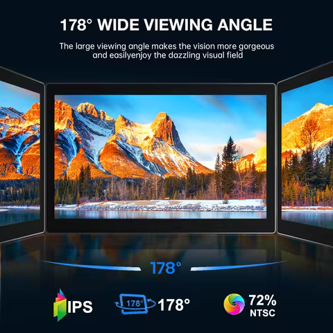 5.7 inch 1920x1080 Touchscreen Portable Monitor Display Speakers Photography 2 Type-C USB HDMI