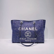 Chanel Large Deauville Tote Bag