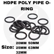 HDPE POLY PIPE FITTING (20MM-63MM) O-RING