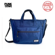 PUNKSTAR กระเป๋าน้ําหนักเบากันน้ําพร้อมสายคล้องไหล่แบบถอดได้ไหล่ทํางานสบาย ๆ แล็ปท็อป iPad Bag Cross
