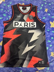 Nike Jordan  x psg Paris Jersey 波衫 球衣 背心
