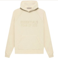ESSENTIALS FLEECE HOODIE (EGG SHEL)