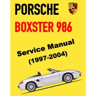 PORSCHE BOXSTER 986 (1997-2004) SERVICE WORKSHOP MANUAL + PARTS CATALOGUE