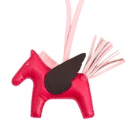 [二手] Hermes Rodeo Pegasus PM 吊飾，Agneau Framboise