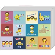 Emoji Encouraging Words Stickers ( 5-Sheet)